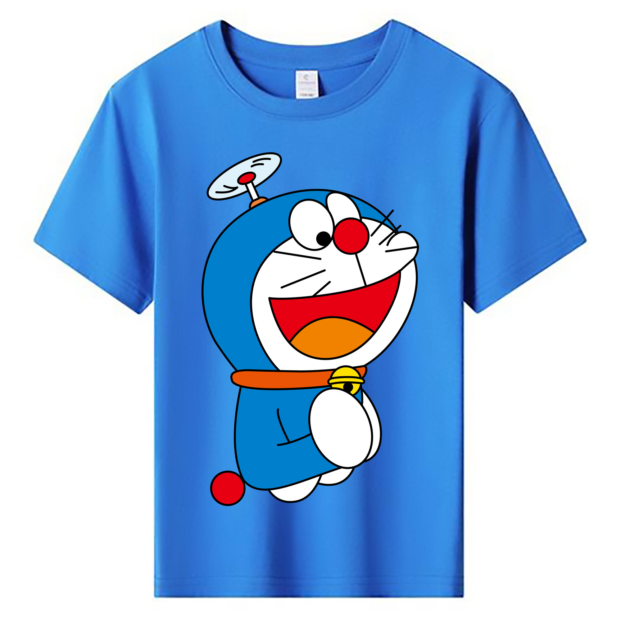 （画像用） ドラえもん Doraemon 綿100％キッズTシャツ（フロントプリント）